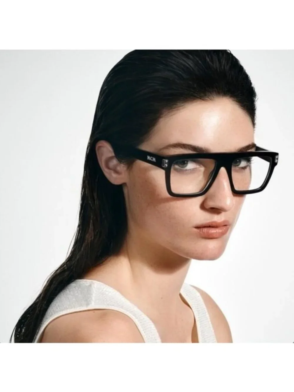 MCM MW5006 045 Eyeglasses Brown 53mm Square Frame